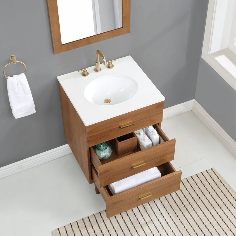 Dondi 24'' Single Bathroom Vanity & Reviews | AllModern