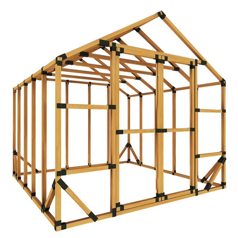 10' W X 10' D Greenhouse Kit
