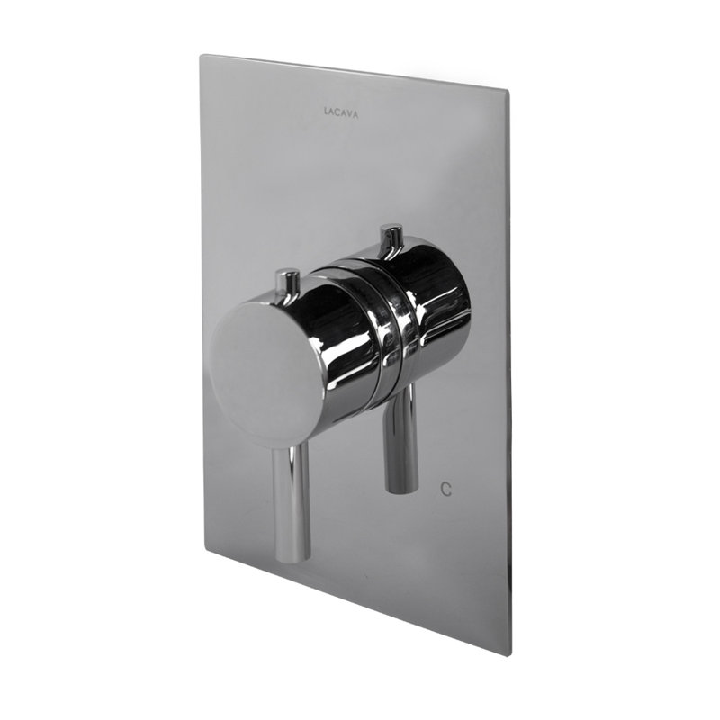 Cigno Built-in Faucet Trim, Polished Chrome