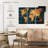 Aliaz Rustic Oceans Of The World Map-108080880