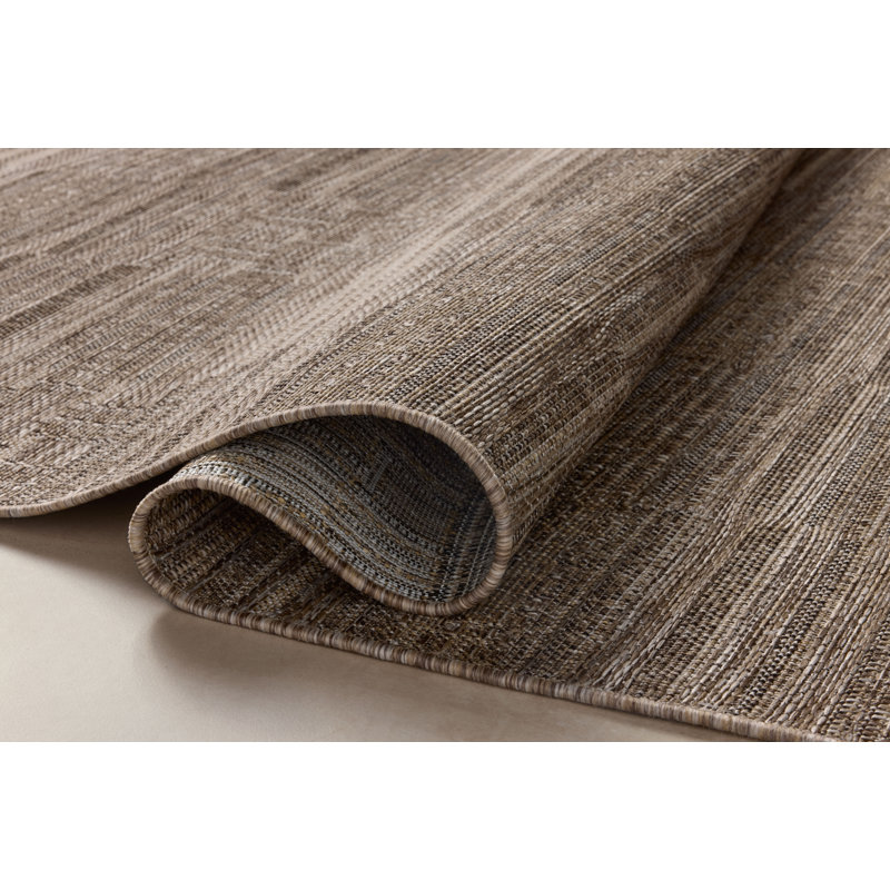 Gracie Oaks Altia Natural / Beige Indoor / Outdoor Area Rug, Rectangle 11'6" x 15'