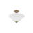 Aquala Glass Semi Flush Mount-20317163