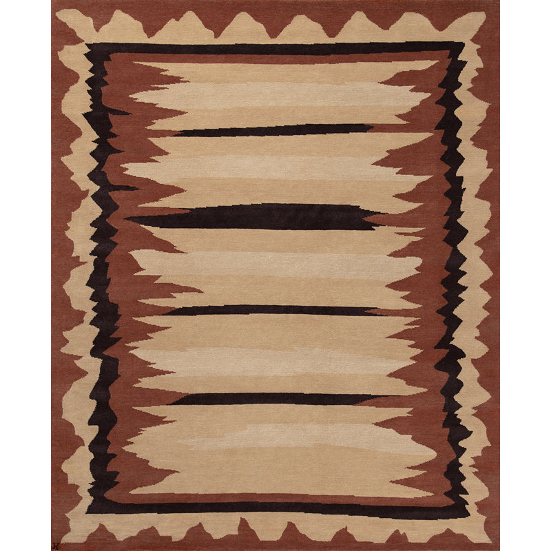 Mesa Wool Southwestern Area Rug, Rectangle 5' x 7'