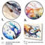 Chevreuil qui court - reproduction sur toile-86808760-86808761