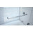 Aqua Uno 56" W x 58" H Hinged Frameless Tub Door with Extender Panel-12645960