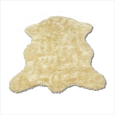 Animal Faux Fur Washable Indoor Rug