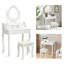 Dressing Table with Mirror-600727445