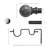 Madchen Adjustable Double Curtain Rod-788403733-788403739