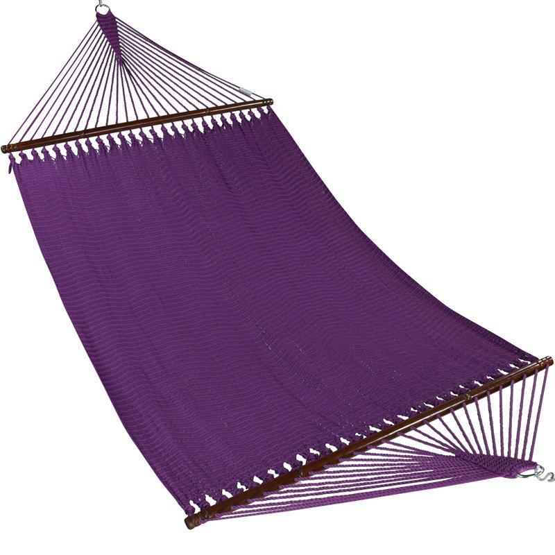 Hamac double à barre d'écartement Blanco, Mauve
