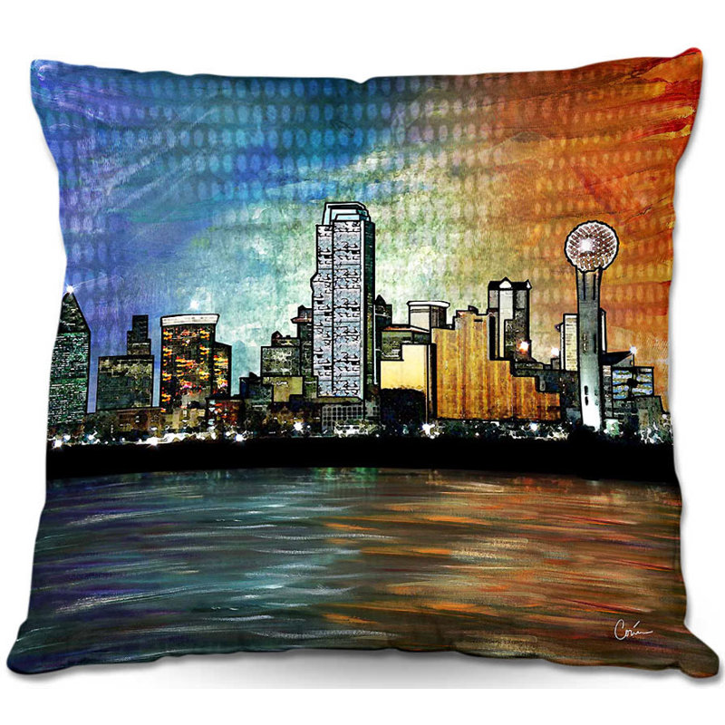 Coussin de vue, H 16 po x l 16 po x P 4 po