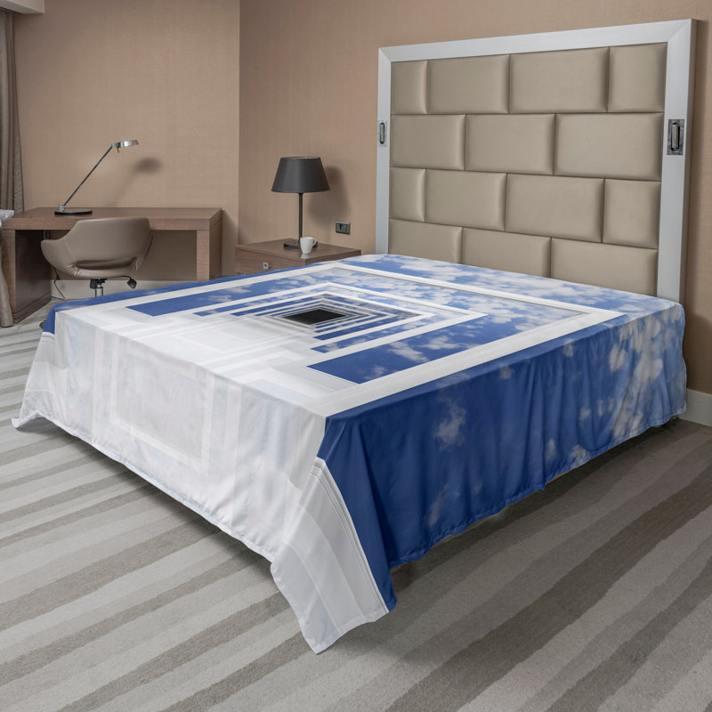 Drap plat Ambesonne, Drap plat pour très grand lit californien