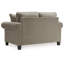 Canapé, causeuse, fauteuil et repose-pieds Dori