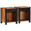 40cm W Solid Wood Bedside Table