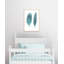«Feathers in Turquoise II», art encadré-47533817-47566109