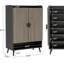 Armoire de rangement flexible