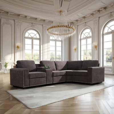 Shollenbarger Upholstered L-Shaped Sectional Right Hand Facing