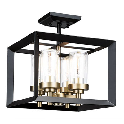 Nordland Glass Semi Flush Mount