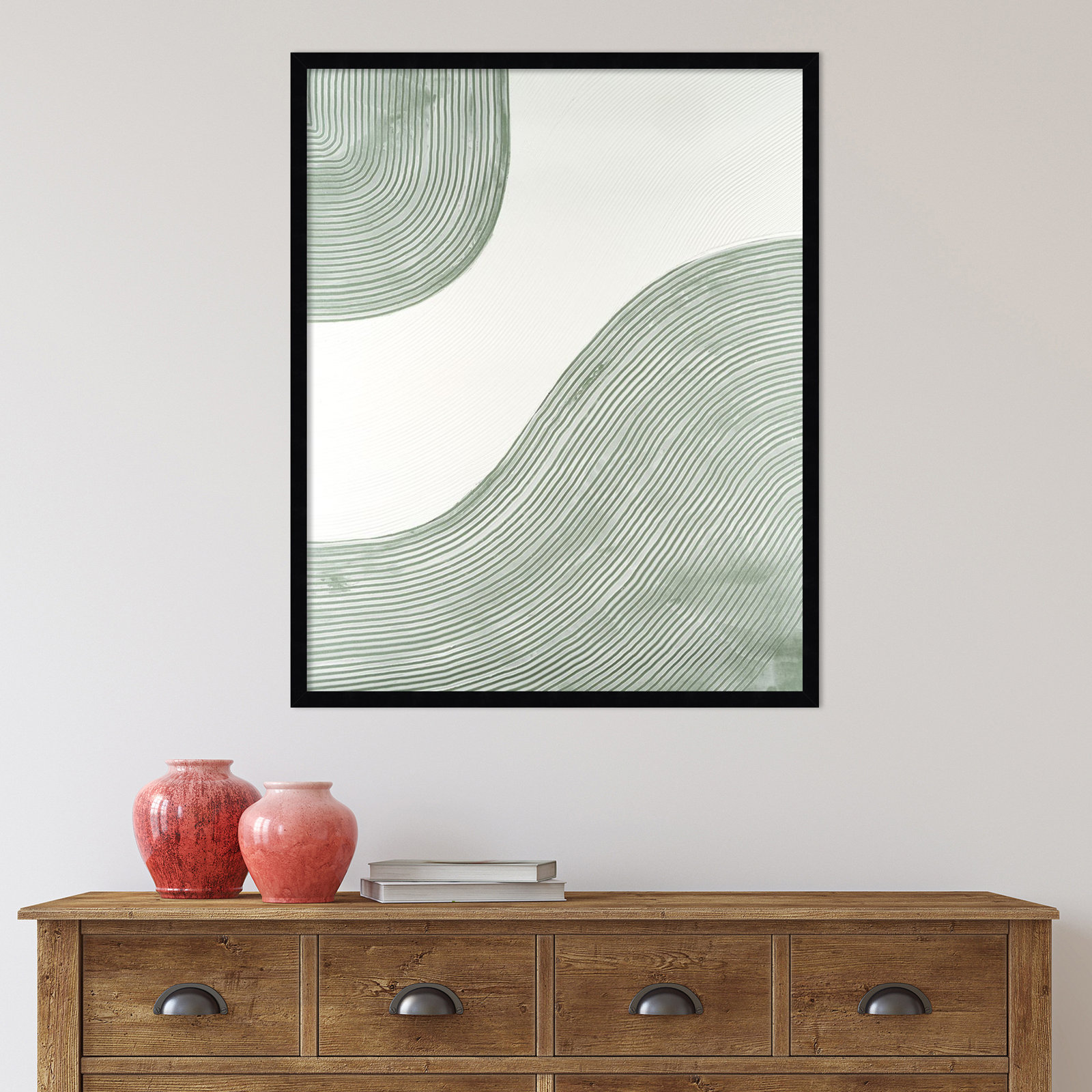Get Going by Vanna Lam, Black, 33" H x 27" W x 1" D