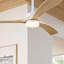 Ventilateur de plafond 52 po à intensité variable Modern Farmhouse avec lumières DEL et télécommande-1212501041