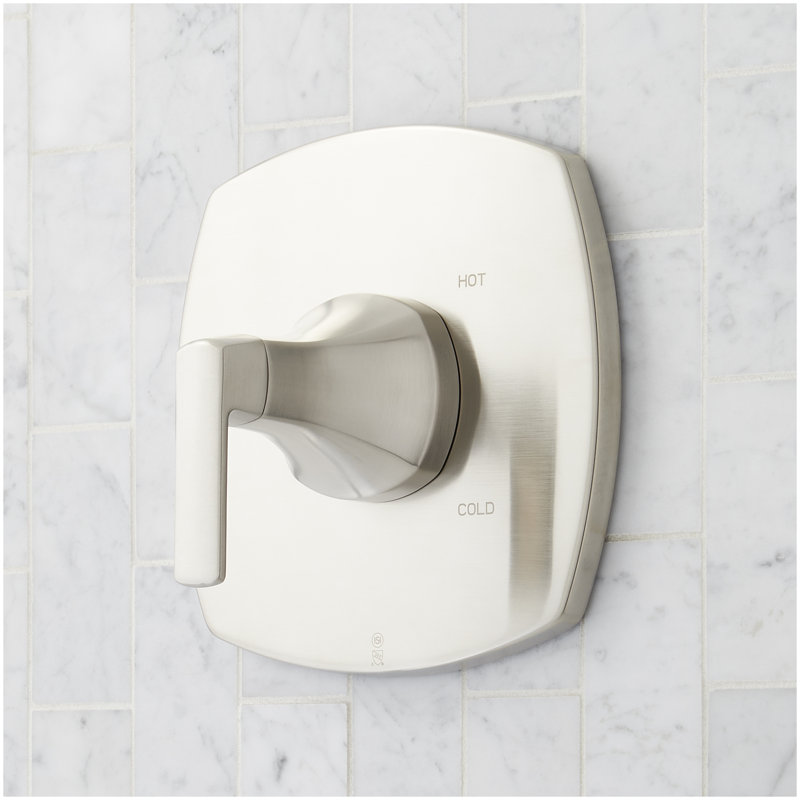 Sefina Pressure Balance Shower System - Brushed Nickel, Brushed Nickel