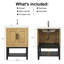 Meuble-lavabo simple 24 po avec armoire MGO, comptoir en porcelaine et robinet inclus-434467119-434467114