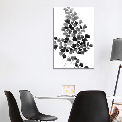 Black Fern by Melissa Selmin - Painting on Canvas