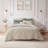 Luxurious Velvet Bedding Sets, Full/queen, Elegant Champagne
