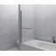Panneau de douche en verre trempé sans cadre 31 po x 55 po Goodyos