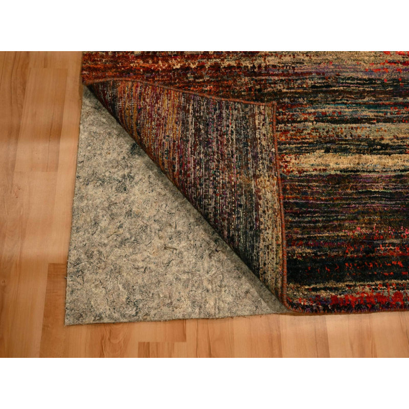 Tapis oriental jaune en soie noué à la main 9 pi 10 po x 14 pi 1 po - MOA10276172