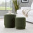 Fabric Ottoman Set
