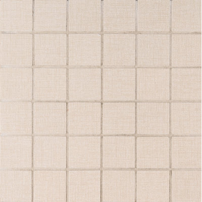 Carreau de mosaïque de plancher et de mur en porcelaine mate 12 po x 12 po Loft Argent