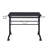 Techni Mobili Rolling Writing Desk With Height Adjustable Desktop And Moveable Shelf, Black-123266651