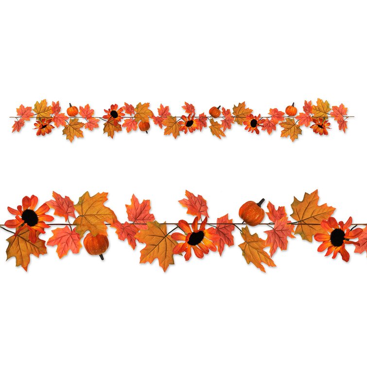 The Holiday Aisle® Fall/Thanksgiving Autumn Banner & Reviews - Wayfair ...