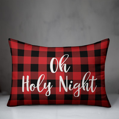 Plaid Throw Pillow