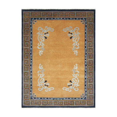 One-of-a-Kind 4'2x5'6 Hand Knotted Area Rug