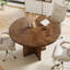 Table de conférence 39,37 "brun foncé avec base en X pour 4 personnes ou petite table de réunion