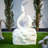 Maiesha Outdoor Sculptural Fountain with Lights-609397598