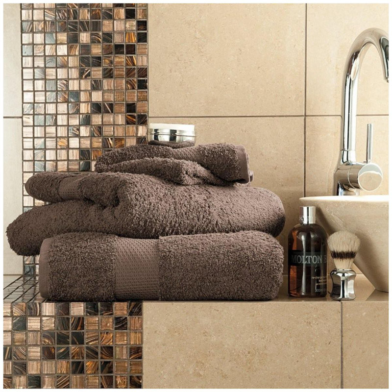 Miami 2 Piece Bath Sheet Same-Size Bale, Camel, Jumbo Bath Sheet - 2 Pack