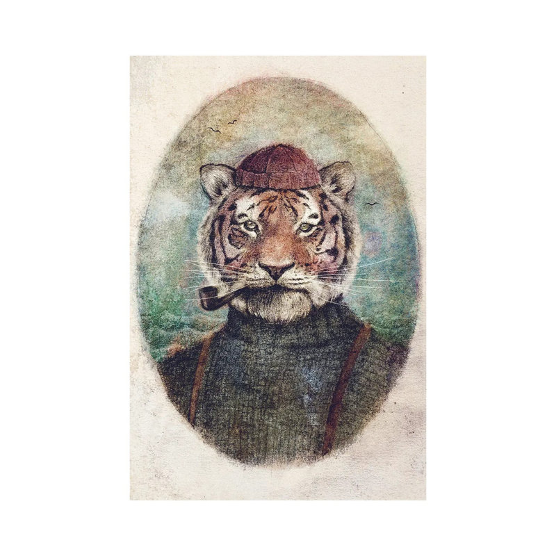 Wild Ocean by Mike Koubou - Wrapped Canvas Print, 30.48cm H x 20.32cm W x 1.905cm D