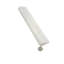 Grandis 12" x 2" Marble Chair Rail Tile Trim in White