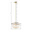 Lustre perlé 2 lumières