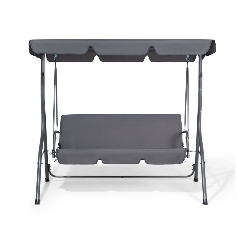 Aeliana 3 Person Porch Swing with Canopy
