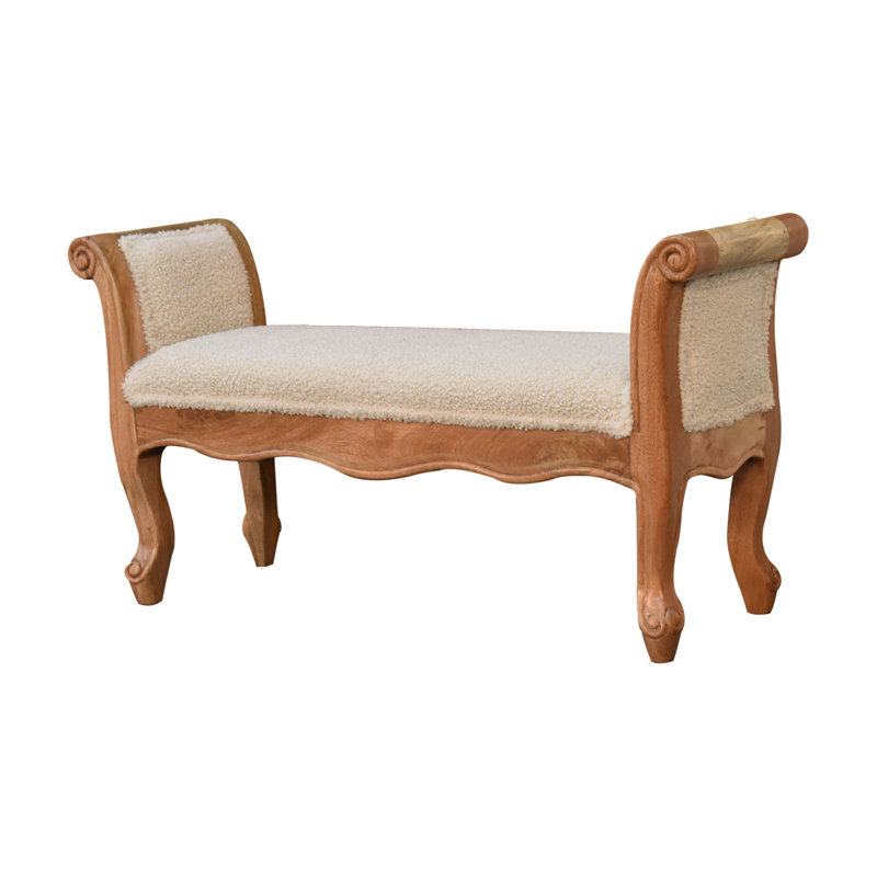 Currington Cotton Upholstered Bench