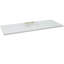 Plateau de meuble-lavabo simple 61 po en blanc avec lavabo