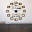 Horloge murale surdimensionnée 52,6 po Rowana