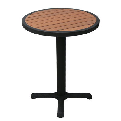 Round Outdoor Bistro Table , 24 " W 24 " D