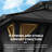 10 Ft. W X 12 Ft. D Outdoor Ventilated Double Roof Patio Gazebo With Netting And Curtains-126303178