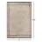 Addiscott Keynsham Border Wool Shag Rug-1613398615