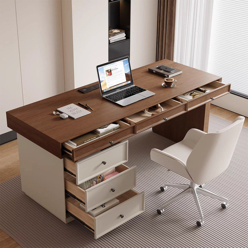 Bureau 70,87 po Mid-Century, 29.53" H x 70.87" W x 23.62" D
