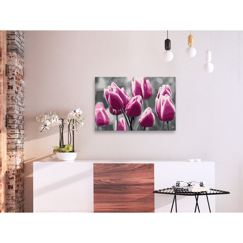 Paint By Numbers Kit - Tulip Field
